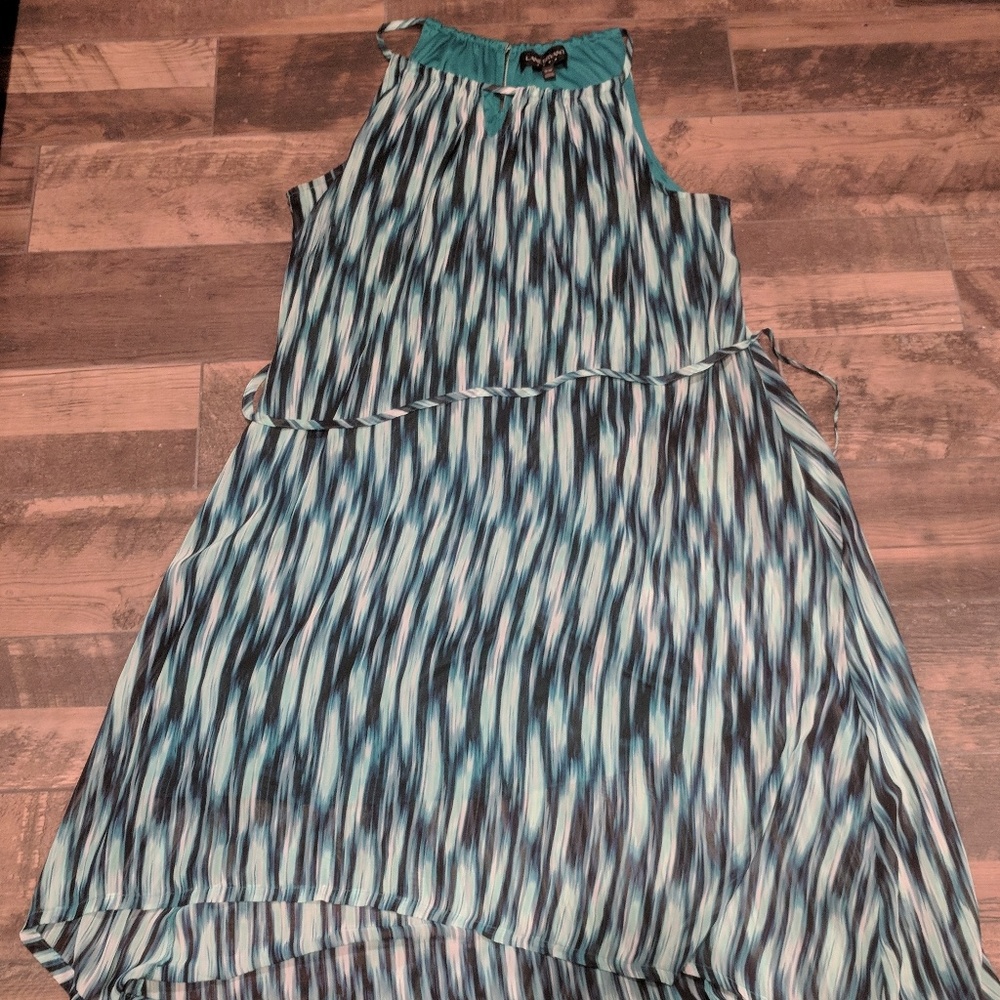 Lane Bryant turquoise dress